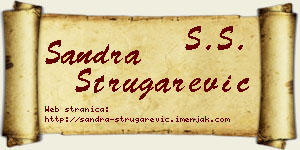 Sandra Strugarević vizit kartica